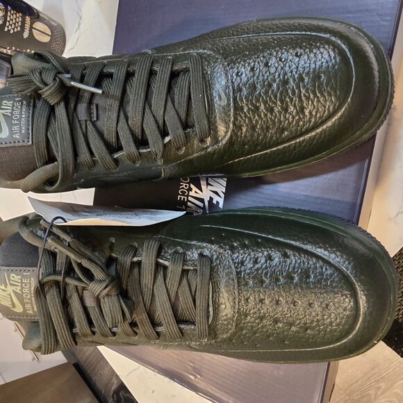 Nike Air Force 1 07 Pro-Tech WP Sequoia Waterproof Men Sz 10.5 Shoes FB8875-301 - Picture 4 of 10